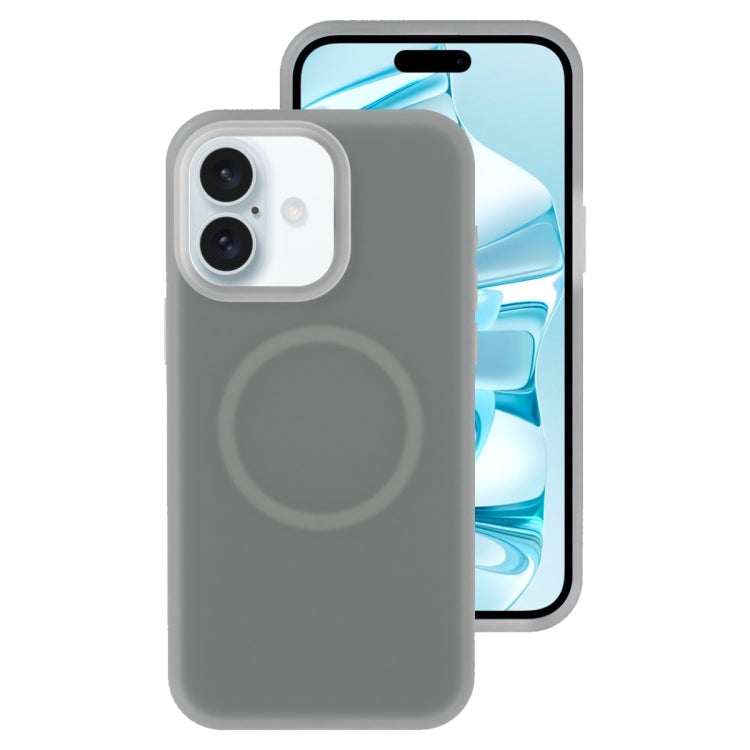 Funda magnética para teléfono con silicona líquida Jelly MagSafe, For iPhone 16, For iPhone 15 Pro Max, For iPhone 15 Pro, For iPhone 15 Plus