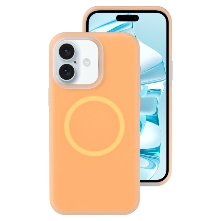 Funda magnética para teléfono con silicona líquida Jelly MagSafe, For iPhone 17e / 16e, For iPhone 16 Pro Max, For iPhone 16 Pro, For iPhone 16 Plus