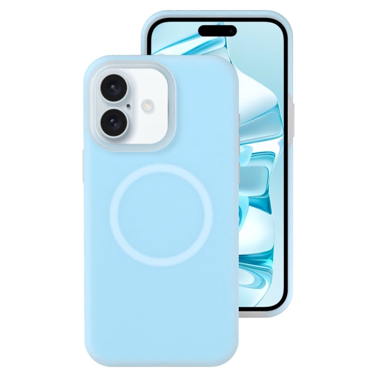Funda magnética para teléfono con silicona líquida Jelly MagSafe, For iPhone 17e / 16e, For iPhone 16 Pro Max, For iPhone 16 Pro, For iPhone 16 Plus