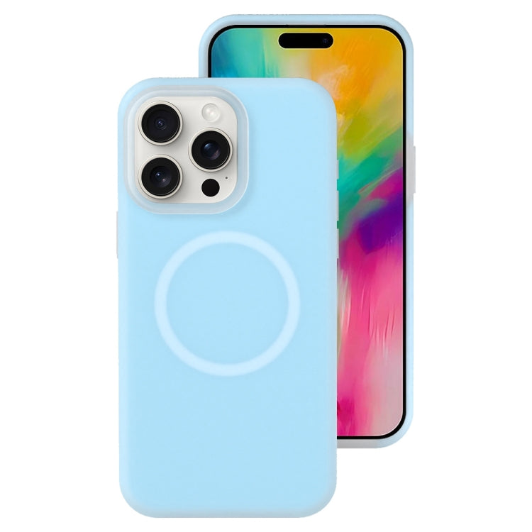 Funda magnética para teléfono con silicona líquida Jelly MagSafe, For iPhone 17e / 16e, For iPhone 16 Pro Max, For iPhone 16 Pro, For iPhone 16 Plus