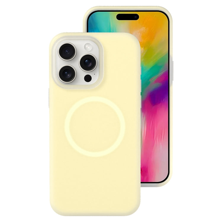 Funda magnética para teléfono con silicona líquida Jelly MagSafe, For iPhone 17e / 16e, For iPhone 16 Pro Max, For iPhone 16 Pro, For iPhone 16 Plus