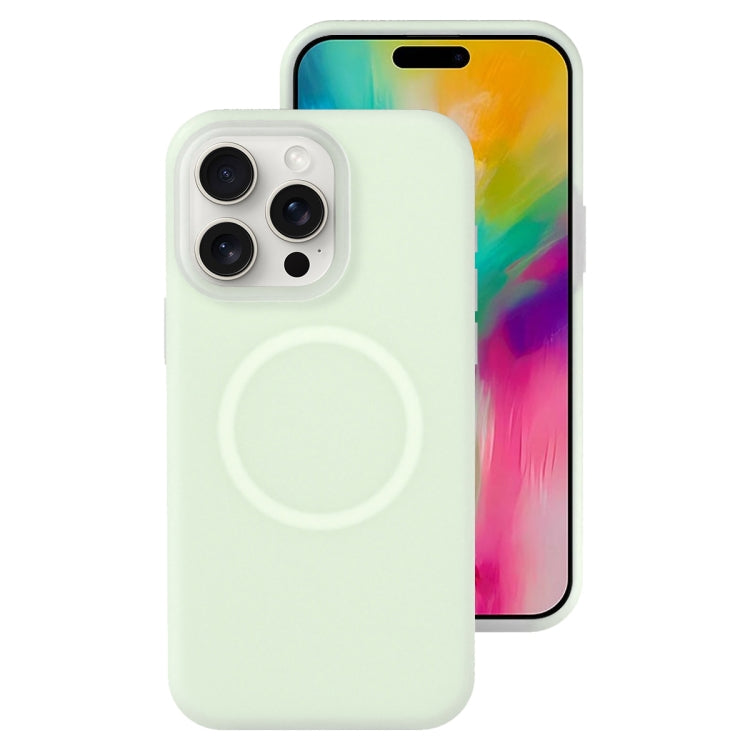 Funda magnética para teléfono con silicona líquida Jelly MagSafe, For iPhone 17e / 16e, For iPhone 16 Pro Max, For iPhone 16 Pro, For iPhone 16 Plus