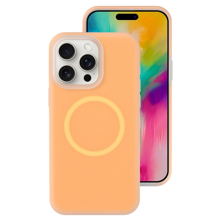 Funda magnética para teléfono con silicona líquida Jelly MagSafe, For iPhone 17e / 16e, For iPhone 16 Pro Max, For iPhone 16 Pro, For iPhone 16 Plus