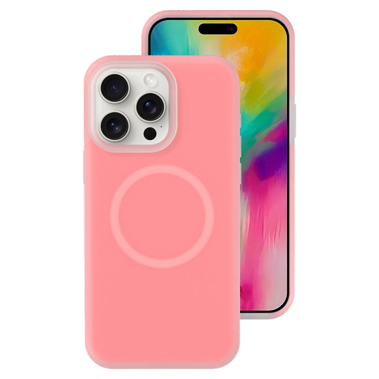 Funda magnética para teléfono con silicona líquida Jelly MagSafe, For iPhone 17e / 16e, For iPhone 16 Pro Max, For iPhone 16 Pro, For iPhone 16 Plus