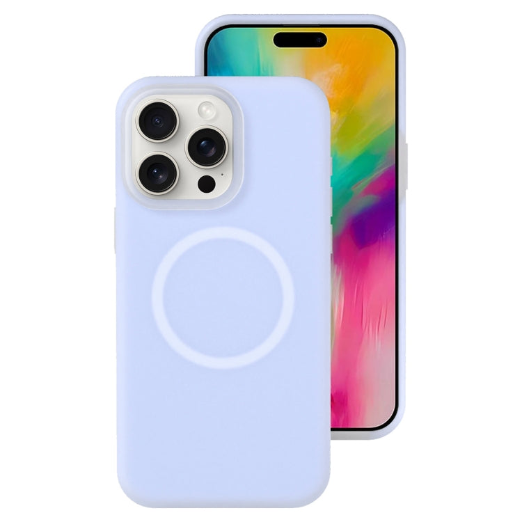 Funda magnética para teléfono con silicona líquida Jelly MagSafe, For iPhone 17e / 16e, For iPhone 16 Pro Max, For iPhone 16 Pro, For iPhone 16 Plus