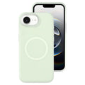 Funda magnética para teléfono con silicona líquida Jelly MagSafe, For iPhone 17e / 16e, For iPhone 16 Pro Max, For iPhone 16 Pro, For iPhone 16 Plus