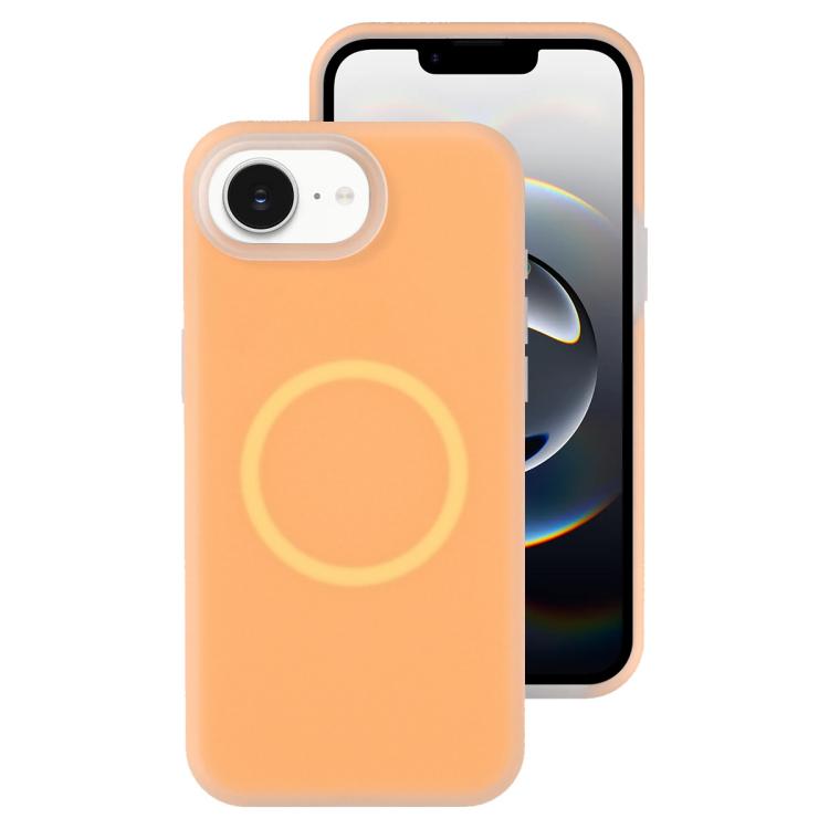 Funda magnética para teléfono con silicona líquida Jelly MagSafe, For iPhone 17e / 16e, For iPhone 16 Pro Max, For iPhone 16 Pro, For iPhone 16 Plus