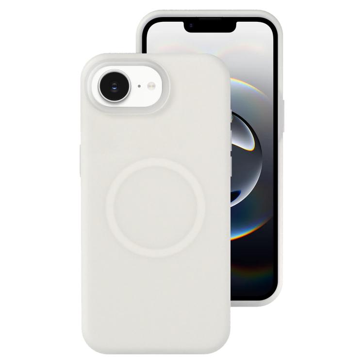 Funda magnética para teléfono con silicona líquida Jelly MagSafe, For iPhone 17e / 16e, For iPhone 16 Pro Max, For iPhone 16 Pro, For iPhone 16 Plus