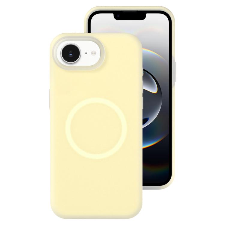 Funda magnética para teléfono con silicona líquida Jelly MagSafe, For iPhone 17e / 16e, For iPhone 16 Pro Max, For iPhone 16 Pro, For iPhone 16 Plus