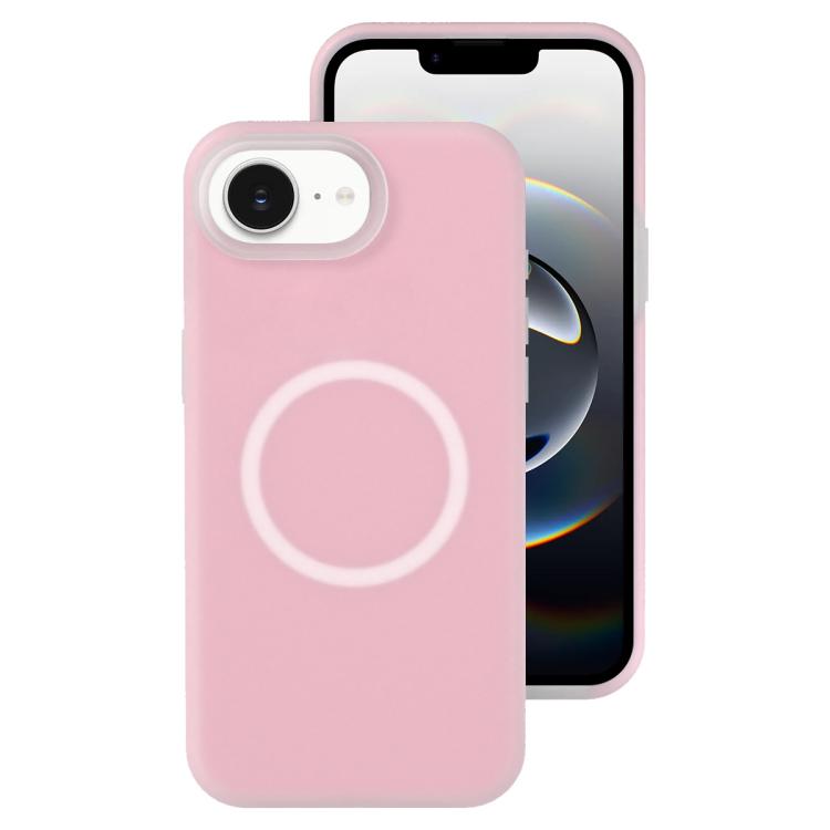 Funda magnética para teléfono con silicona líquida Jelly MagSafe, For iPhone 17e / 16e, For iPhone 16 Pro Max, For iPhone 16 Pro, For iPhone 16 Plus