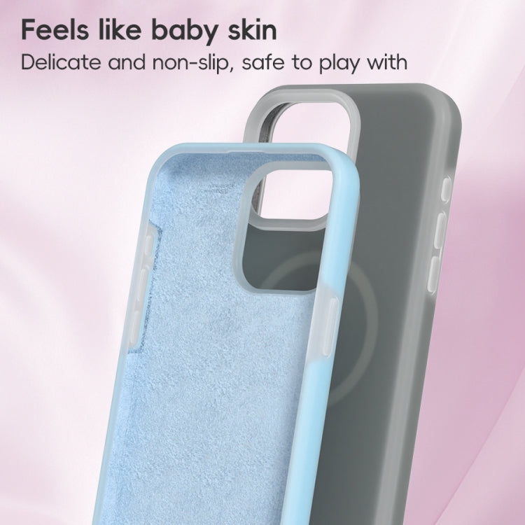 Funda magnética para teléfono con silicona líquida Jelly MagSafe, For iPhone 15, For iPhone 14 Plus, For iPhone 14, For iPhone 14 Pro