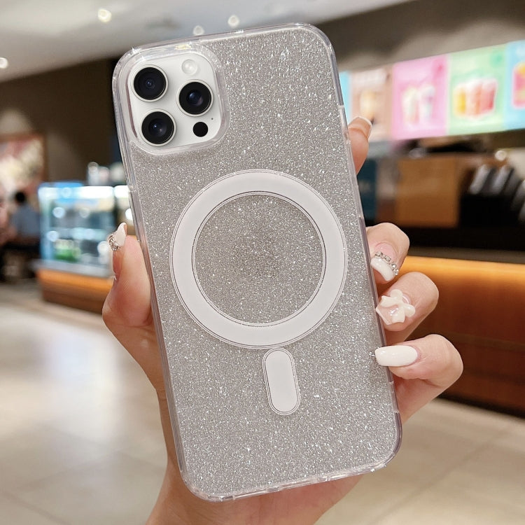 Funda para teléfono MagSafe con purpurina acrílica transparente, For iPhone 15 Pro, For iPhone 15 Plus, For iPhone 15, For iPhone 14 Plus, For iPhone 14, For iPhone 14 Pro, For iPhone 14 Pro Max, For iPhone SE 2022 / 2020 / 8 / 7, For iPhone 13 Pro Max...