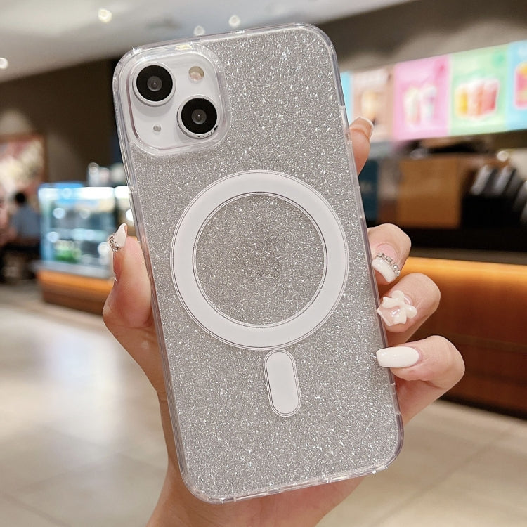 Funda para teléfono MagSafe con purpurina acrílica transparente, For iPhone 15 Pro, For iPhone 15 Plus, For iPhone 15, For iPhone 14 Plus, For iPhone 14, For iPhone 14 Pro, For iPhone 14 Pro Max, For iPhone SE 2022 / 2020 / 8 / 7, For iPhone 13 Pro Max...