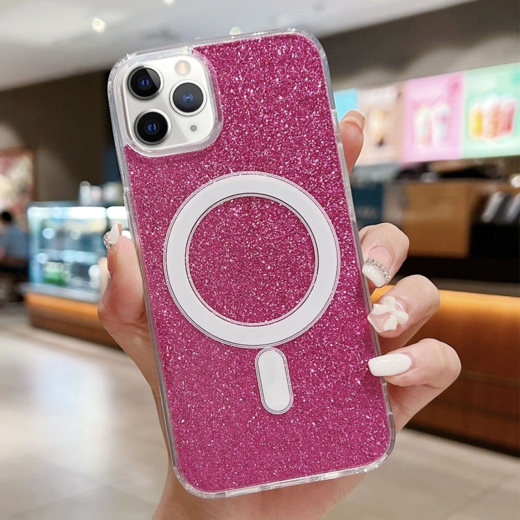 Funda para teléfono MagSafe con purpurina acrílica transparente, For iPhone 13, For iPhone 12 / 12 Pro, For iPhone 12 Pro Max, For iPhone 11 Pro Max, For iPhone 11, For iPhone 11 Pro, For iPhone XS / X, For iPhone XR, For iPhone XS Max