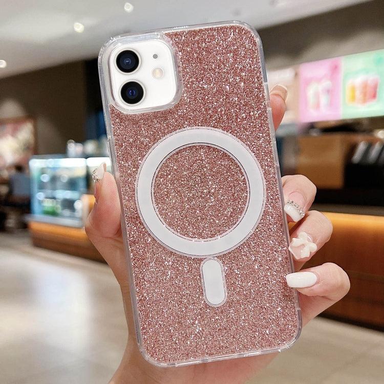 Funda para teléfono MagSafe con purpurina acrílica transparente, For iPhone 13, For iPhone 12 / 12 Pro, For iPhone 12 Pro Max, For iPhone 11 Pro Max, For iPhone 11, For iPhone 11 Pro, For iPhone XS / X, For iPhone XR, For iPhone XS Max