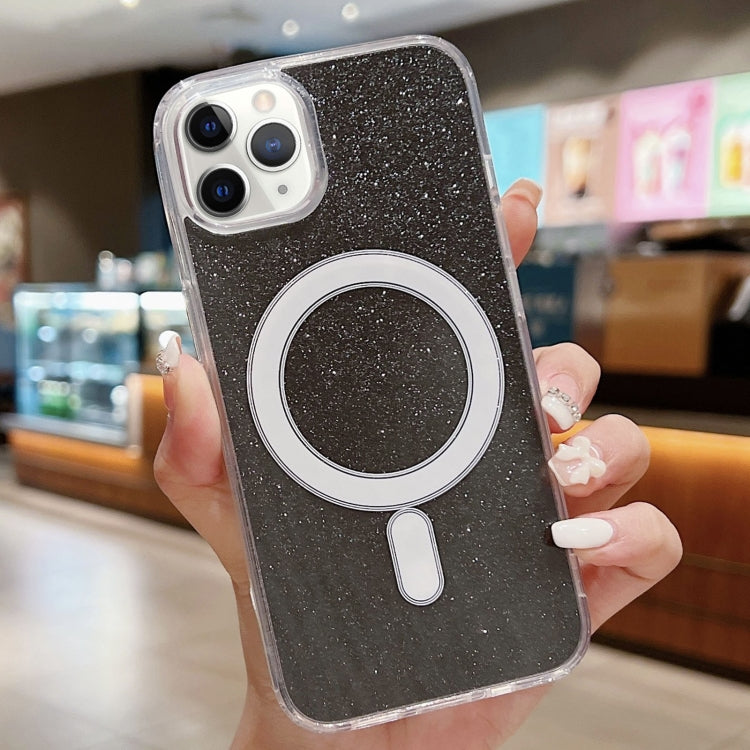 Funda para teléfono MagSafe con purpurina acrílica transparente, For iPhone 13, For iPhone 12 / 12 Pro, For iPhone 12 Pro Max, For iPhone 11 Pro Max, For iPhone 11, For iPhone 11 Pro, For iPhone XS / X, For iPhone XR, For iPhone XS Max