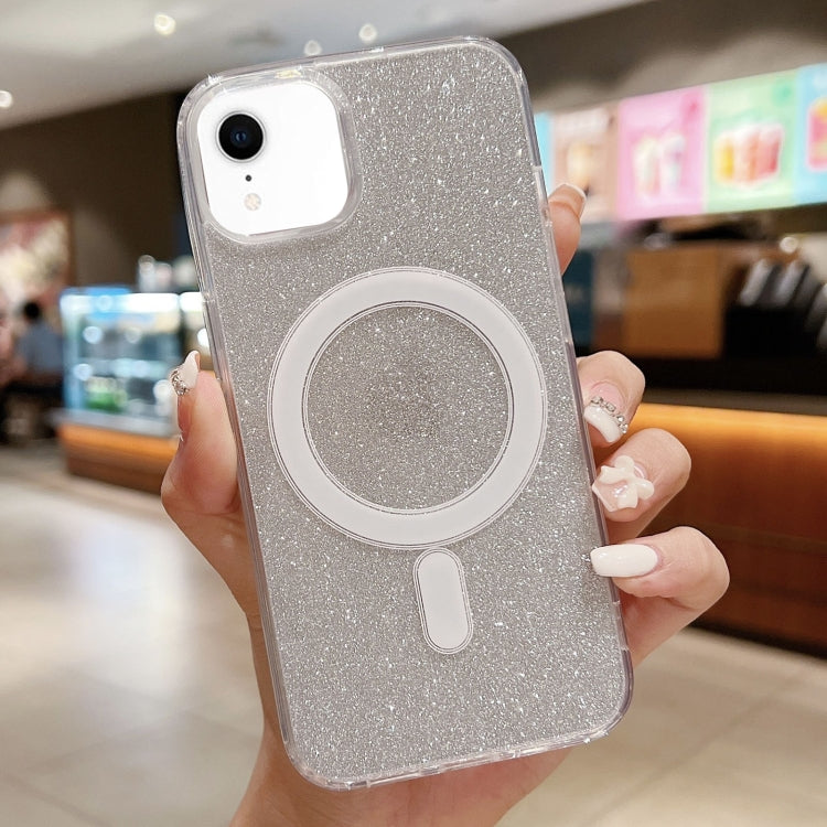 Funda para teléfono MagSafe con purpurina acrílica transparente, For iPhone 13, For iPhone 12 / 12 Pro, For iPhone 12 Pro Max, For iPhone 11 Pro Max, For iPhone 11, For iPhone 11 Pro, For iPhone XS / X, For iPhone XR, For iPhone XS Max