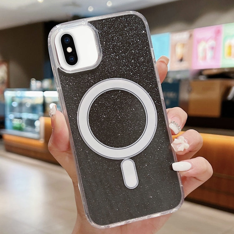Funda para teléfono MagSafe con purpurina acrílica transparente, For iPhone 13, For iPhone 12 / 12 Pro, For iPhone 12 Pro Max, For iPhone 11 Pro Max, For iPhone 11, For iPhone 11 Pro, For iPhone XS / X, For iPhone XR, For iPhone XS Max