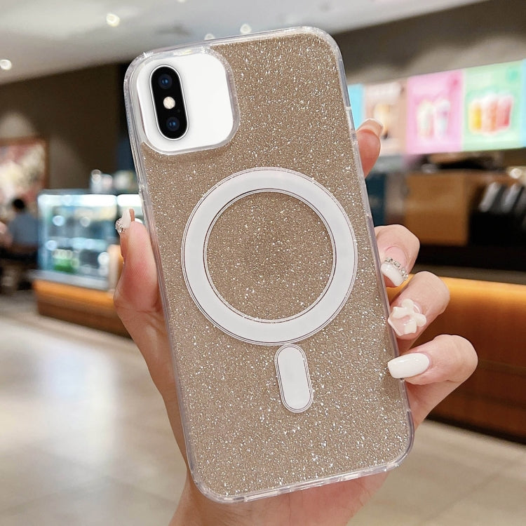 Funda para teléfono MagSafe con purpurina acrílica transparente, For iPhone 13, For iPhone 12 / 12 Pro, For iPhone 12 Pro Max, For iPhone 11 Pro Max, For iPhone 11, For iPhone 11 Pro, For iPhone XS / X, For iPhone XR, For iPhone XS Max