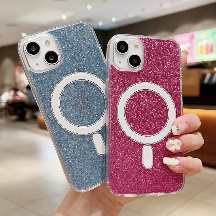 Funda para teléfono MagSafe con purpurina acrílica transparente, For iPhone XS Max, For iPhone 8 Plus / 7 Plus