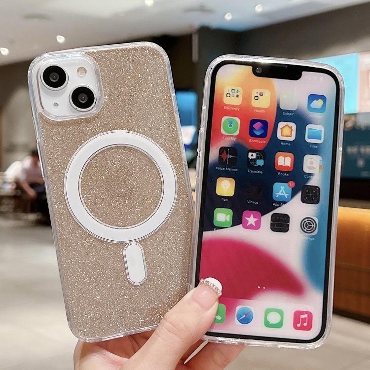 Funda para teléfono MagSafe con purpurina acrílica transparente, For iPhone XS Max, For iPhone 8 Plus / 7 Plus