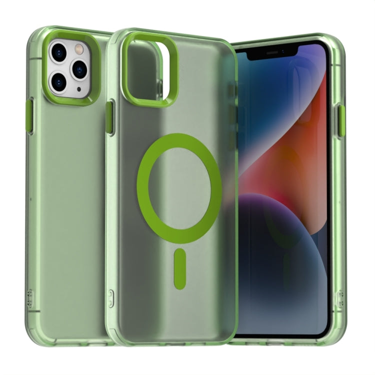 Funda híbrida de TPU para PC y Magsafe Candy, For iPhone 11 Pro Max, For iPhone 11, For iPhone 11 Pro