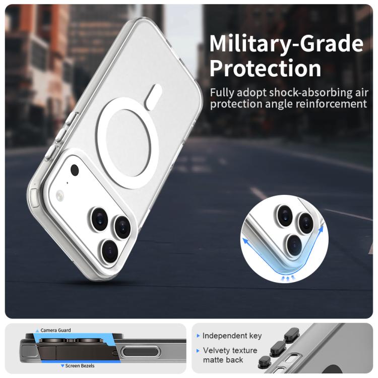 Funda híbrida de TPU para PC y Magsafe Candy, For iPhone 17 Pro Max, For iPhone 17 Pro Max C-type, For iPhone 17 Pro, For iPhone 17 Pro C-type, For iPhone 17, For iPhone Air