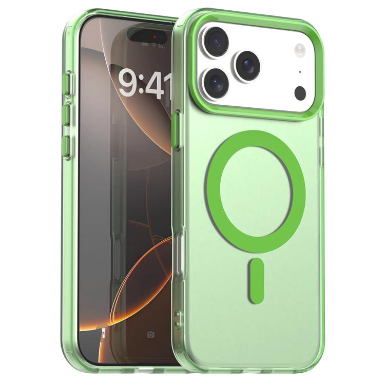 Funda híbrida de TPU para PC y Magsafe Candy, For iPhone 17 Pro Max, For iPhone 17 Pro Max C-type, For iPhone 17 Pro, For iPhone 17 Pro C-type, For iPhone 17, For iPhone Air