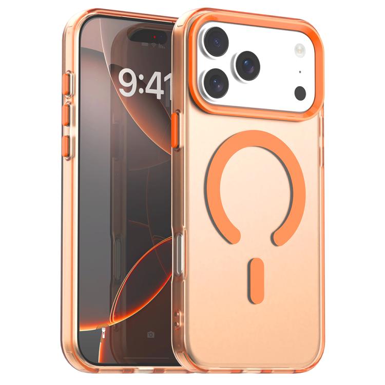 Funda híbrida de TPU para PC y Magsafe Candy, For iPhone 17 Pro Max, For iPhone 17 Pro Max C-type, For iPhone 17 Pro, For iPhone 17 Pro C-type, For iPhone 17, For iPhone Air