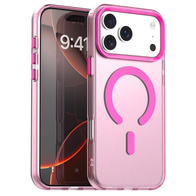 Funda híbrida de TPU para PC y Magsafe Candy, For iPhone 17 Pro Max, For iPhone 17 Pro Max C-type, For iPhone 17 Pro, For iPhone 17 Pro C-type, For iPhone 17, For iPhone Air