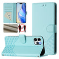 Funda para teléfono de cuero RFID con relieve en forma de panal, For iPhone 11 Pro Max, For iPhone 11, For iPhone 11 Pro, For iPhone X / XS, For iPhone XR, For iPhone XS Max, For iPhone 8 Plus / 7 Plus