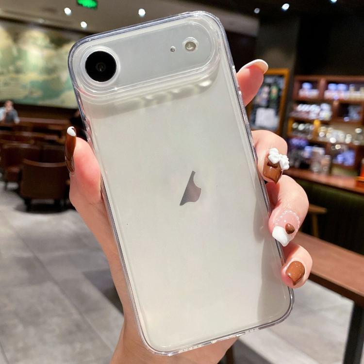 Funda de TPU para teléfono con borde recto y diseño de ojo de ángel, For iPhone 17e / 16e, For iPhone 17 Pro Max, For iPhone 17 Pro, For iPhone 17, For iPhone Air, For iPhone 16 Pro Max, For iPhone 16 Pro, For iPhone 16 Plus, For iPhone 16             ...