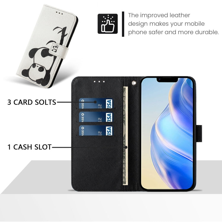 Funda de cuero para teléfono con patrón de dibujo artístico en color, For iPhone 16 Pro, For iPhone 16 Plus