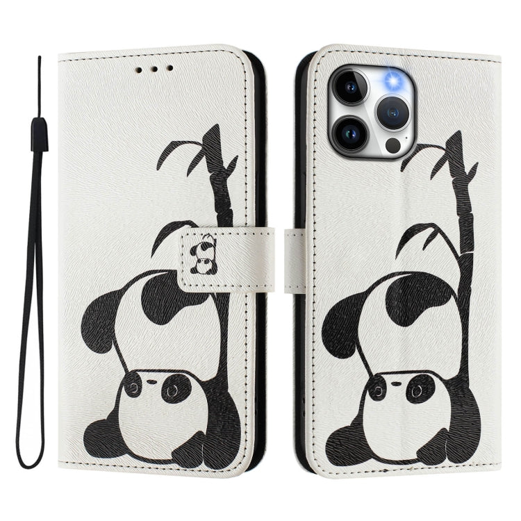 Funda de cuero para teléfono con patrón de dibujo artístico en color, For iPhone 13 Pro