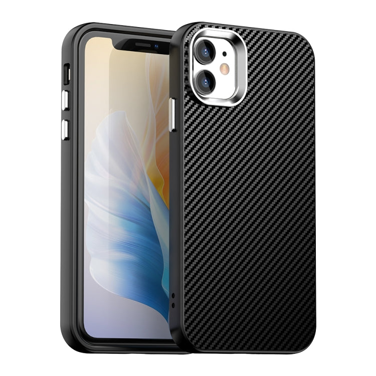 Estuche para teléfono IMD de la serie de fibra de carbono, For iPhone 13 Pro Max, For iPhone 13 Pro, For iPhone 13, For iPhone 12, For iPhone 12 Pro Max, For iPhone 12 Pro, For iPhone 11 Pro Max, For iPhone 11, For iPhone 11 Pro