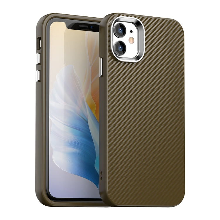 Estuche para teléfono IMD de la serie de fibra de carbono, For iPhone 13 Pro Max, For iPhone 13 Pro, For iPhone 13, For iPhone 12, For iPhone 12 Pro Max, For iPhone 12 Pro, For iPhone 11 Pro Max, For iPhone 11, For iPhone 11 Pro