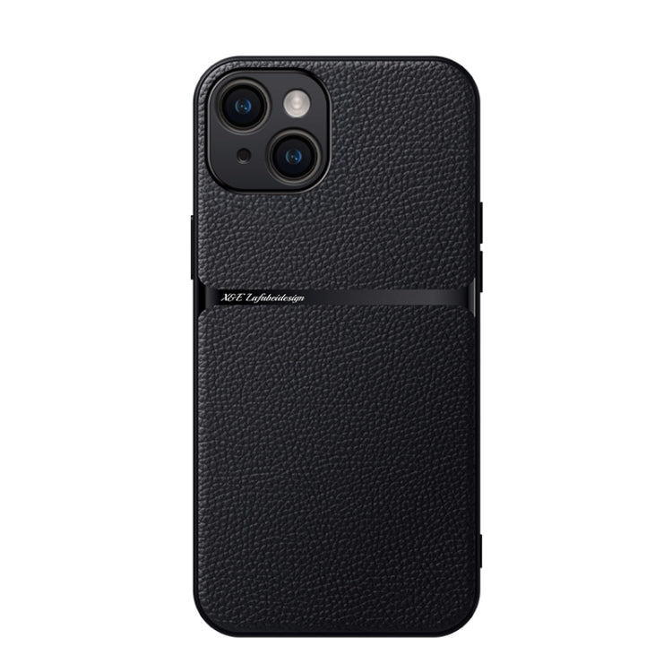 Funda para teléfono de piel de lichi con cobertura total magnética y resistente a los golpes, For iPhone 16 Pro, For iPhone 16 Plus, For iPhone 16, For iPhone 15 Pro Max, For iPhone 15 Pro, For iPhone 15 Plus, For iPhone 15, For iPhone 14 Plus