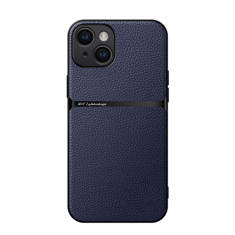 Funda para teléfono de piel de lichi con cobertura total magnética y resistente a los golpes, For iPhone 16 Pro, For iPhone 16 Plus, For iPhone 16, For iPhone 15 Pro Max, For iPhone 15 Pro, For iPhone 15 Plus, For iPhone 15, For iPhone 14 Plus