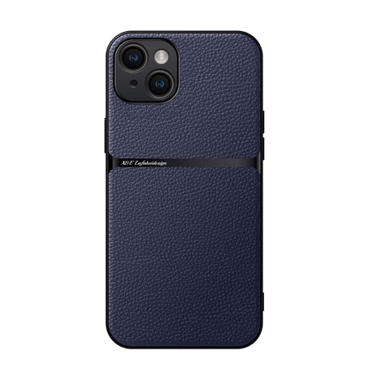Funda para teléfono de piel de lichi con cobertura total magnética y resistente a los golpes, For iPhone 16 Pro, For iPhone 16 Plus, For iPhone 16, For iPhone 15 Pro Max, For iPhone 15 Pro, For iPhone 15 Plus, For iPhone 15, For iPhone 14 Plus