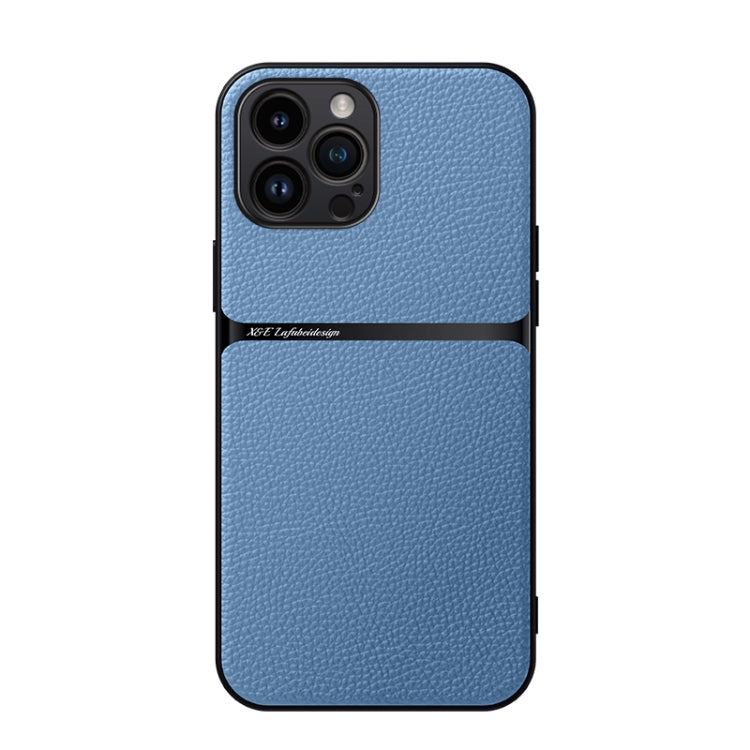 Funda para teléfono de piel de lichi con cobertura total magnética y resistente a los golpes, For iPhone 14, For iPhone 14 Pro, For iPhone 14 Pro Max, For iPhone 13 Pro Max, For iPhone 13 Pro, For iPhone 13, For iPhone 12, For iPhone 12 Pro Max