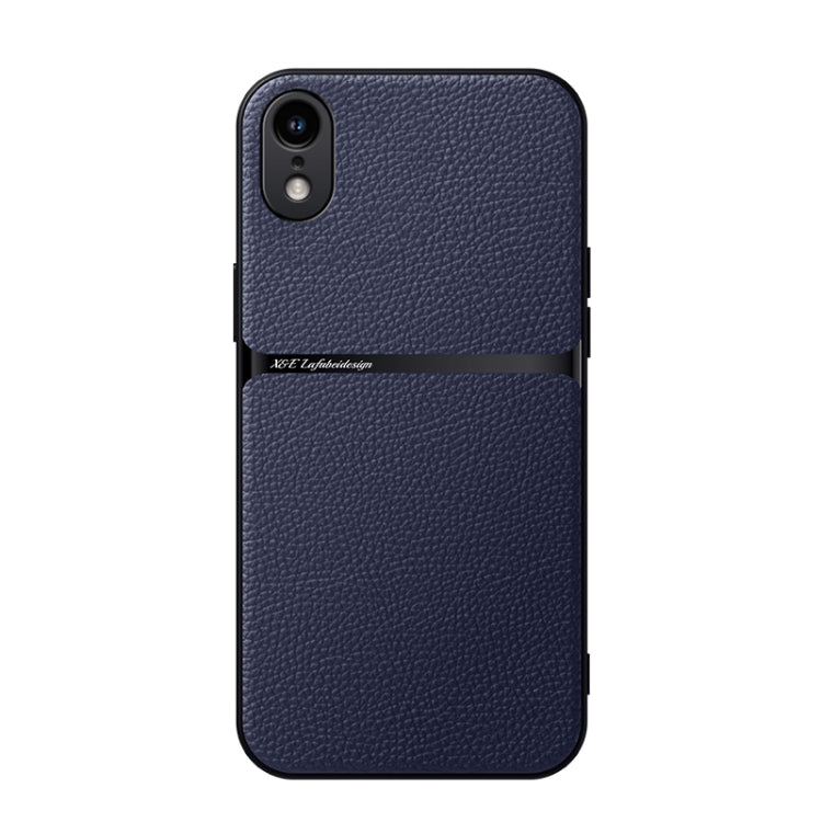 Funda para teléfono de piel de lichi con cobertura total magnética y resistente a los golpes, For iPhone 11, For iPhone 11 Pro, For iPhone X / XS, For iPhone XR, For iPhone XS Max