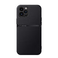 Funda para teléfono de piel de lichi con cobertura total magnética y resistente a los golpes, For iPhone 12 Pro, For iPhone 11 Pro Max, For iPhone 11, For iPhone 11 Pro, For iPhone X / XS, For iPhone XR, For iPhone XS Max