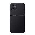 Funda para teléfono de piel de lichi con cobertura total magnética y resistente a los golpes, For iPhone 11, For iPhone 11 Pro, For iPhone X / XS, For iPhone XR, For iPhone XS Max