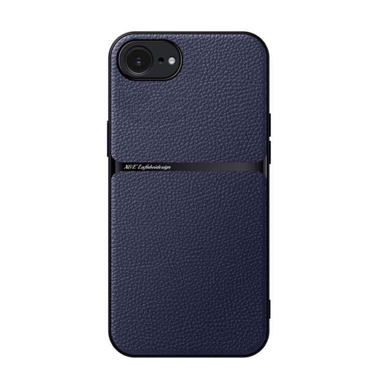Funda para teléfono de piel de lichi con cobertura total magnética y resistente a los golpes, For iPhone 18 Pro, For iPhone 18 Pro Max, For iPhone 17e / 16e, For iPhone 17 Pro Max, For iPhone 17 Pro, For iPhone 17, For iPhone Air, For iPhone 16 Pro Max