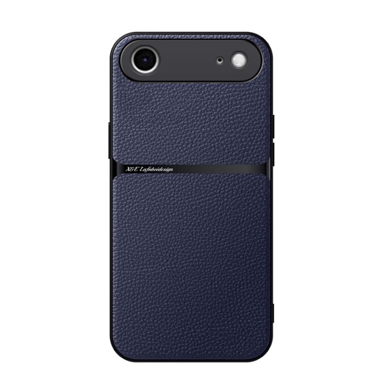 Funda para teléfono de piel de lichi con cobertura total magnética y resistente a los golpes, For iPhone 18 Pro, For iPhone 18 Pro Max, For iPhone 17e / 16e, For iPhone 17 Pro Max, For iPhone 17 Pro, For iPhone 17, For iPhone Air, For iPhone 16 Pro Max