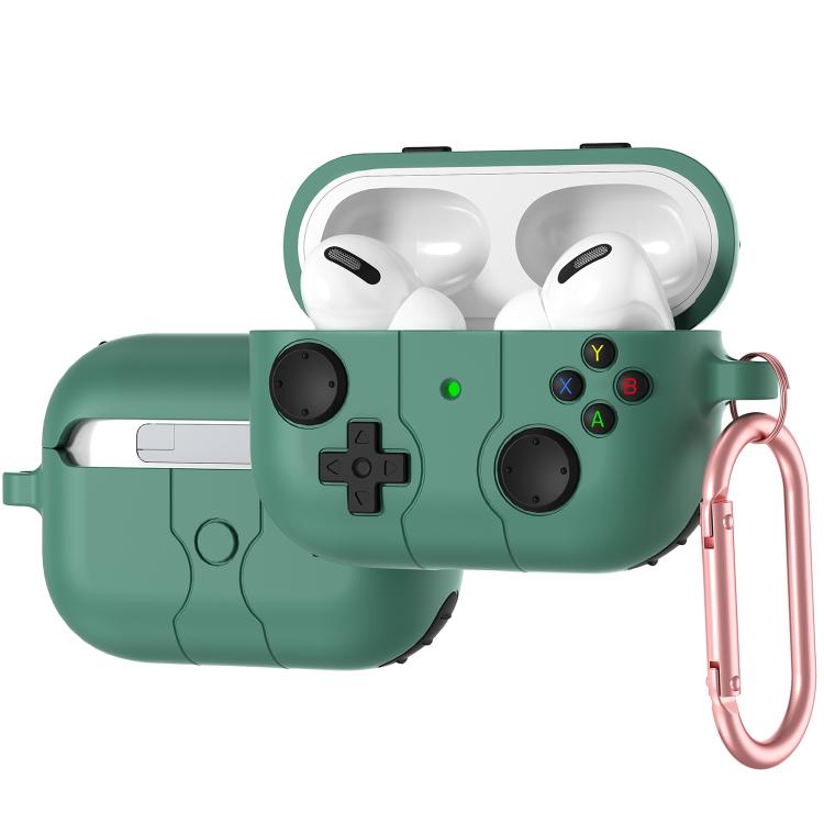 Funda de silicona para auriculares inalámbricos estilo consola de videojuegos, For AirPods 4, For AirPods Pro 2, For AirPods 3, For AirPods Pro