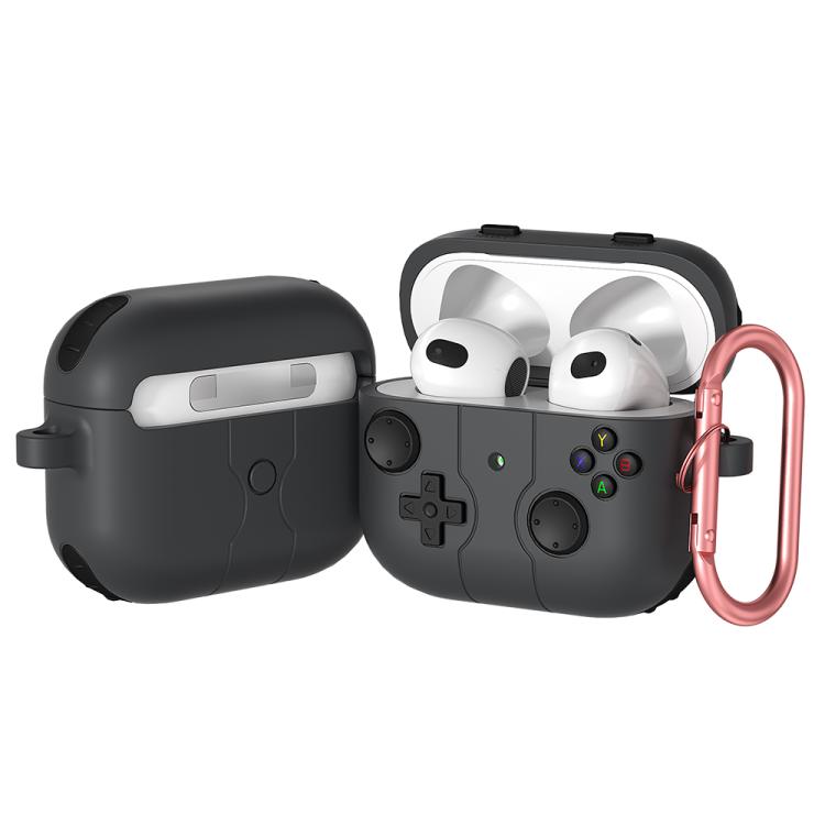 Funda de silicona para auriculares inalámbricos estilo consola de videojuegos, For AirPods 4, For AirPods Pro 2, For AirPods 3, For AirPods Pro