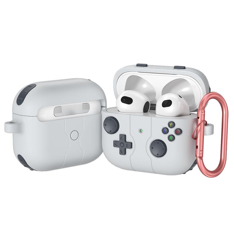 Funda de silicona para auriculares inalámbricos estilo consola de videojuegos, For AirPods 4, For AirPods Pro 2, For AirPods 3, For AirPods Pro