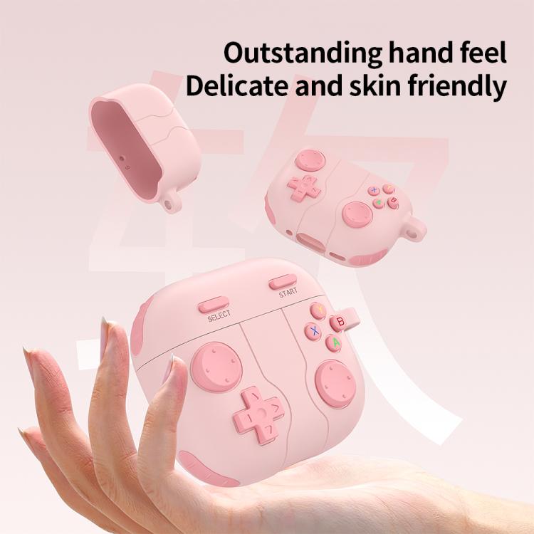 Funda de silicona para auriculares inalámbricos estilo consola de videojuegos, For AirPods 4, For AirPods Pro 2, For AirPods 3, For AirPods Pro