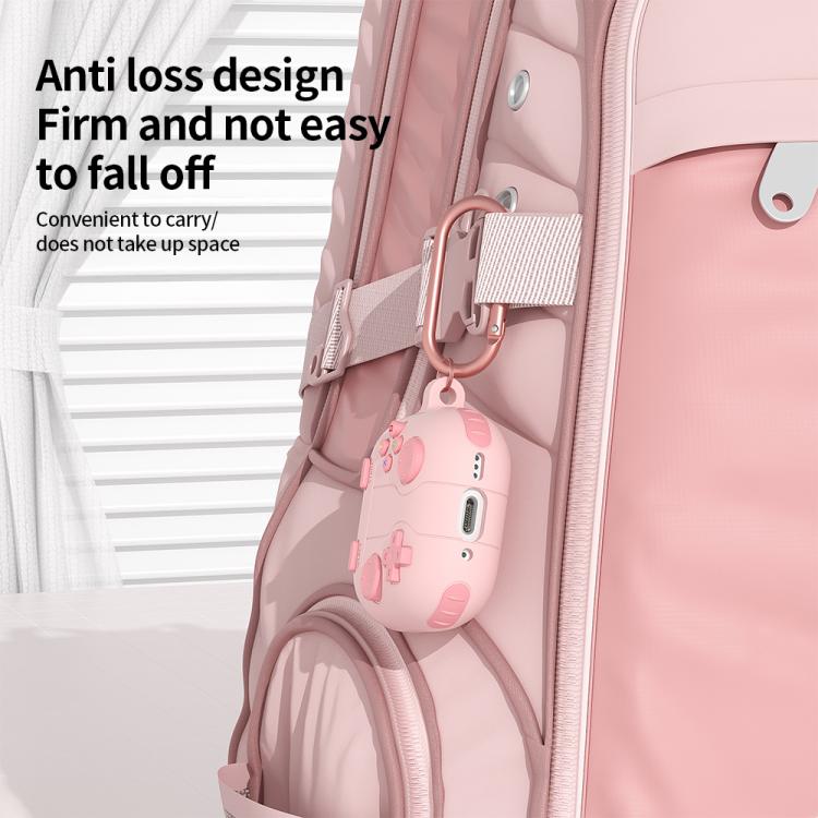 Funda de silicona para auriculares inalámbricos estilo consola de videojuegos, For AirPods 4 / AirPods 5, For AirPods Pro 2, For AirPods 3, For AirPods Pro